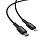 Кабель Acefast C4-01 USB-C to Lightning Charging Data Cable (1,8 метров) чёрный (AF-C4-01-BK)