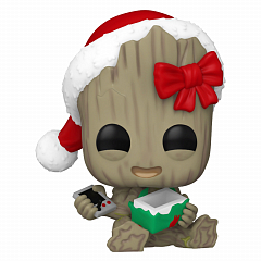 Фигурка Funko POP! Bobble Marvel Holiday S4 Groot
