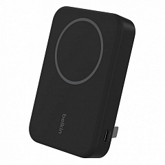 Внешний аккумулятор магнитный Belkin BoostСharge Pro 15W - 10000mAh с подставкой черный