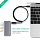 Кабель UGREEN US353 (10387) USB-C/M to USB-C/F Gen2 5A Extension Cable 10Gbps (1 метр) чёрный
