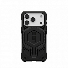 Чехол Uag Monarch Pro для iPhone 18/17 Pro Max 6.9" c MagSafe карбон (Carbon Fiber)
