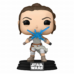 Коллекционная фигурка Funko POP! Bobble Star Wars Ep 9 Rey w/2 Lightsabers (434) 51484