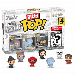 Фигурки Funko Bitty POP! Harry Potter S3 Dumbledore+HeadlessNick+McGonagal+Mystery(1 of 4) 4PK 71317