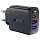 Сетевое зарядное устройство Acefast A57 PD35W GaN 2 x USB + USB-C Charger чёрное (AF-A57-BK)