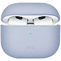 Чехол Uniq Lino Liquid Silicone Case для AirPods 3 голубой (Arctic Blue)