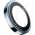 Защитное стекло BlueO Camera Lens PVD stainless steel для iPhone 15 Pro Max 3 шт. Blue (+install)