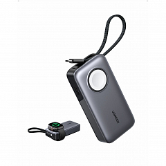 Внешний аккумулятор магнитный UGREEN PB527 (55434B) 30W - 10000mAh серый