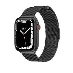 Ремешок SwitchEasy для Apple Watch 42/44/45 mm Mesh Stainless Steel Watch Loop черный
