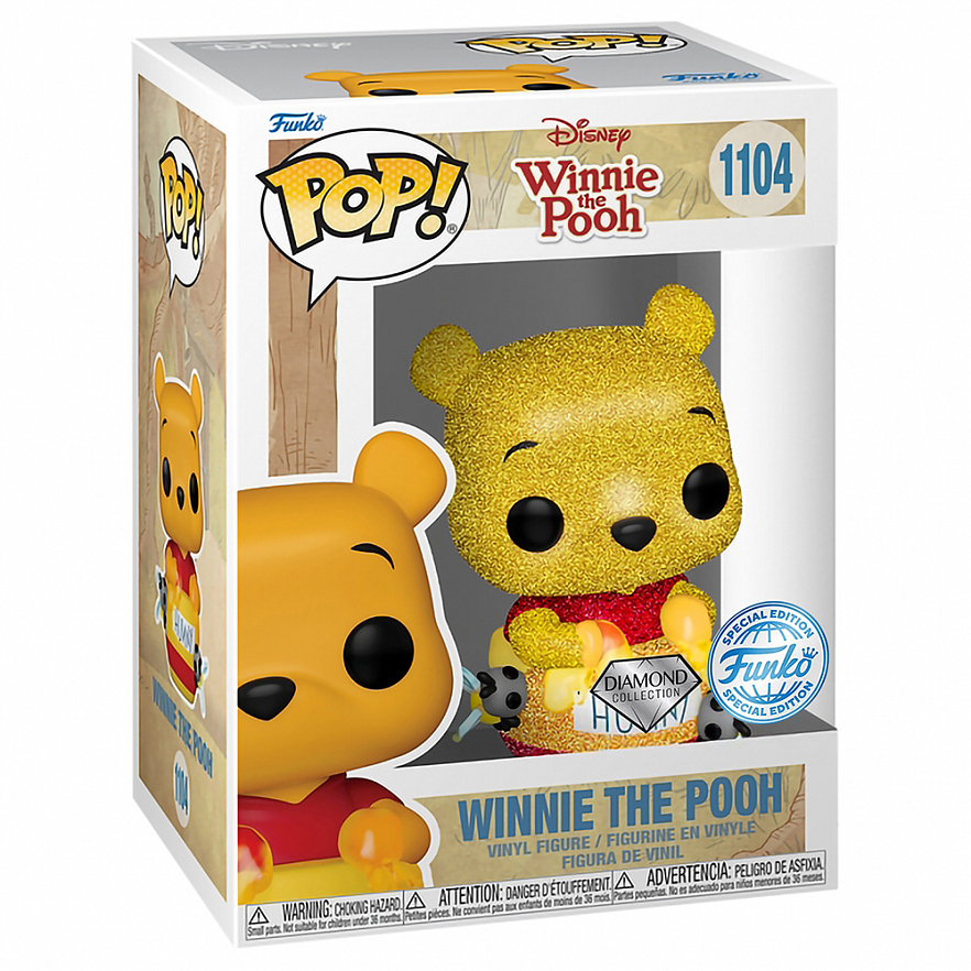 Фигурка Funko POP! Disney Winnie the Pooh Winnie the Pooh with Honey Pot (DLGT) (Exc) (1104) 76873