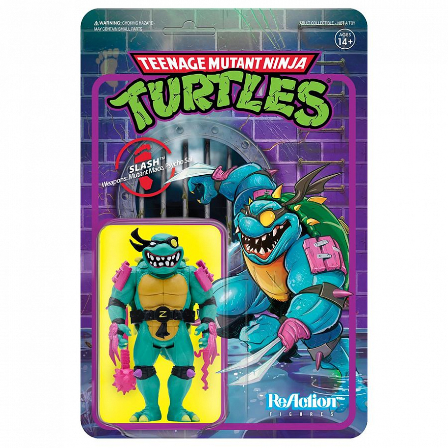 Коллекционная фигурка TMNT Slash (TMNTW04-SLA-01)