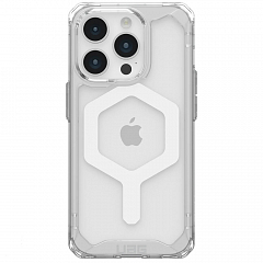 Чехол Uag Plyo MagSafe для iPhone 15 Pro прозрачный / белый (Ice/White)