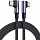Кабель угловой UGREEN US335 (70698) Angled USB-C 2.0 Male To Angled USB-C 2.0 Male 5A Data Cable (2 метра) чёрный