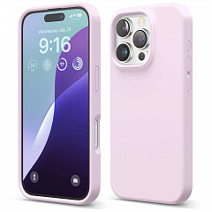 Чехол Elago Premium Silicone для iPhone 16 Pro светло-сиреневый (Light Lilac)