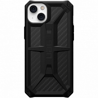 Чехол Uag Monarch для iPhone 14 Plus чёрный карбон (Carbon Fiber)