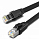 Кабель Ugreen NW134 2 x RJ45 Ethernet Cable (2 метра) чёрный (70672)
