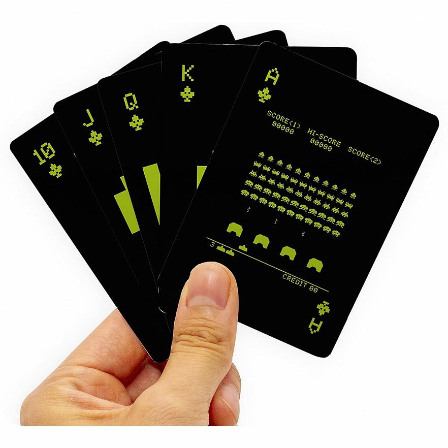 Игральные карты AQUARIUS Space Invaders Playing Cards Космические захватчики