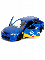 Модель Hollywood Rides 1:32 Sonic the Hedgehog 1997 Honda Civic Type-R