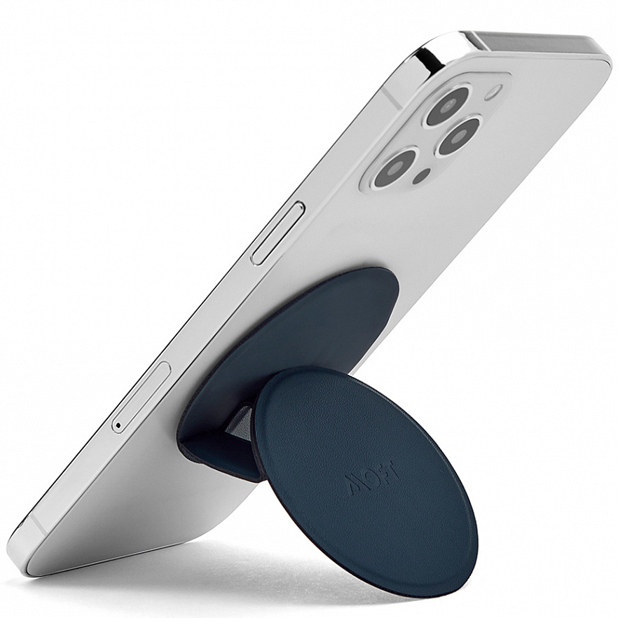 Подставка-держатель для iPhone 12/13/14 MOFT Snap Phone Grip & Stand синяя (MS018A-1-BU)