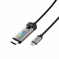 Кабель j5create USB-C® to HDMI™ 2.1 8K Cable (1.8 метра) серый/чёрный (JCC157)