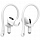 Крепления Elago EarHook для AirPods (все модели) Белые (White)