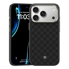 Чехол Benks ArmorPro ArmourGrid with Kevlar 600D для iPhone 17 Pro 6.3" черный