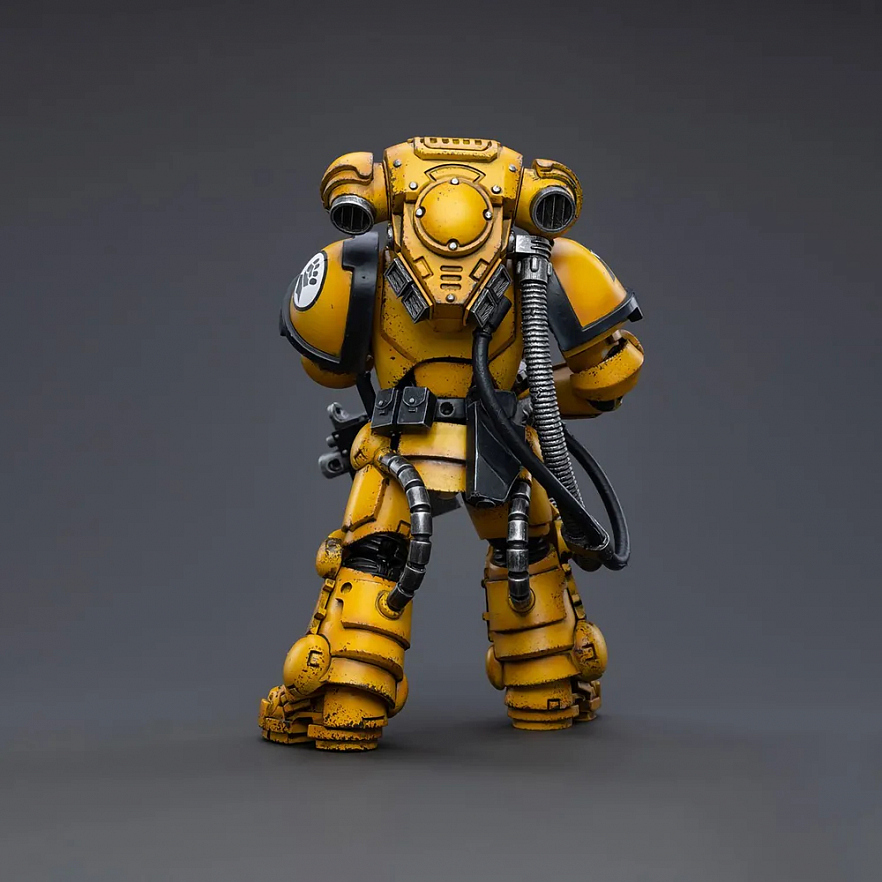 Фигурка Warhammer 40K Imperial Fists Heavy Intercessors Polad Lycalrad 01 1:18