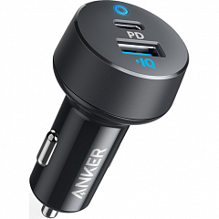 Автомобильное зарядное устройство Anker PowerDrive PD 2 USB-C Car Charger чёрное (A2720011)