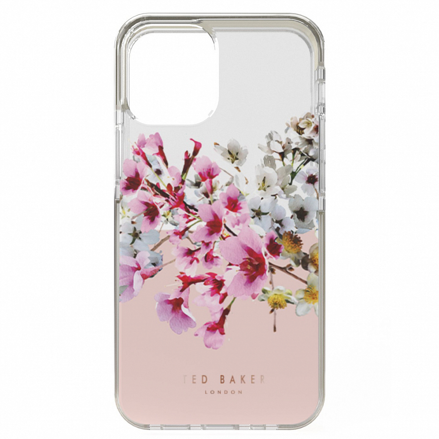 Чехол Ted Baker Anti-Shock для iPhone 13 Pro Max Jasmine Clear Pink (84615)