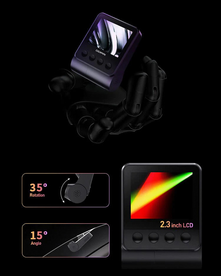 Видеорегистратор DDPai Z50 Dual + камера заднего вида (GLOBAL) чёрный