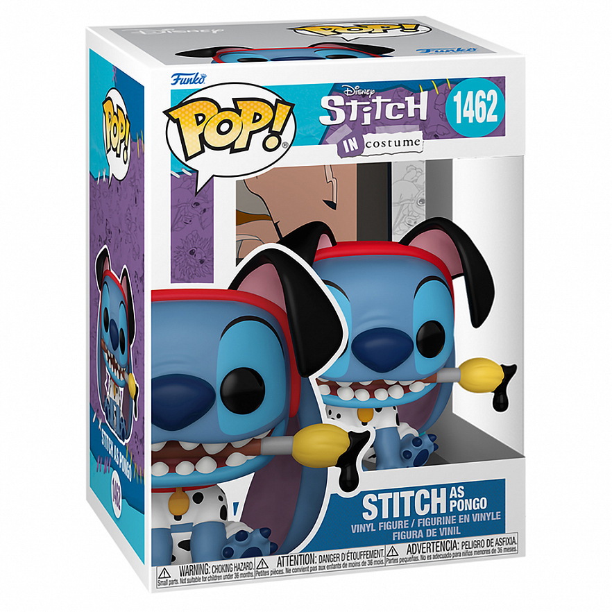 Фигурка Funko POP! Disney Lilo & Stitch in Costume Stitch as Pongo (1462)
