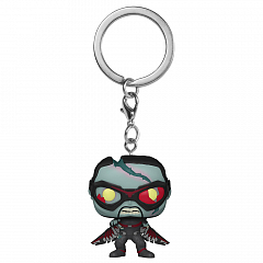 Брелок Funko Pocket POP! Marvel What If Zombie Falcon Сокол Зомби (Fun2040125)