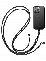 Зарядный кабель-ремень Satechi OntheGo через плечо - 60W - 1.5м черный