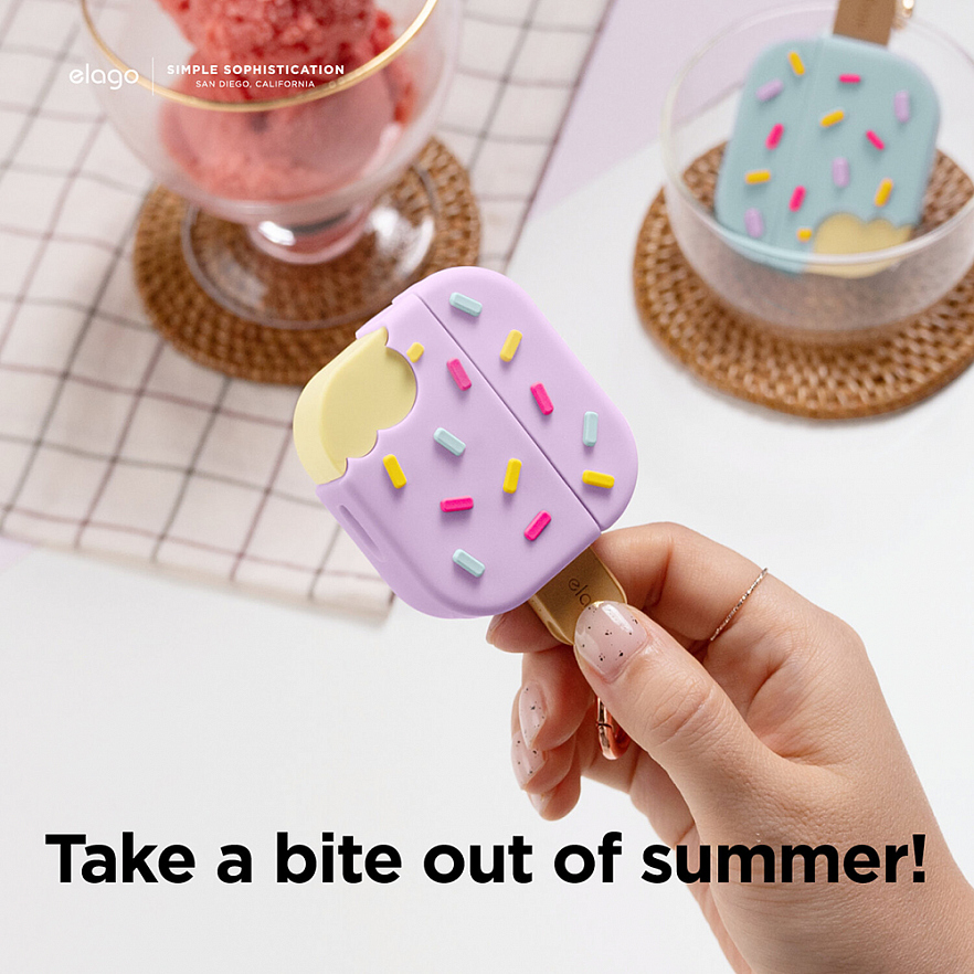 Чехол Elago Ice Cream Case для AirPods 3 лавандовый (Lavender)