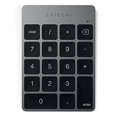 Беспроводной блок клавиатуры Satechi USB-C Slim Keypad Numpad серый космос