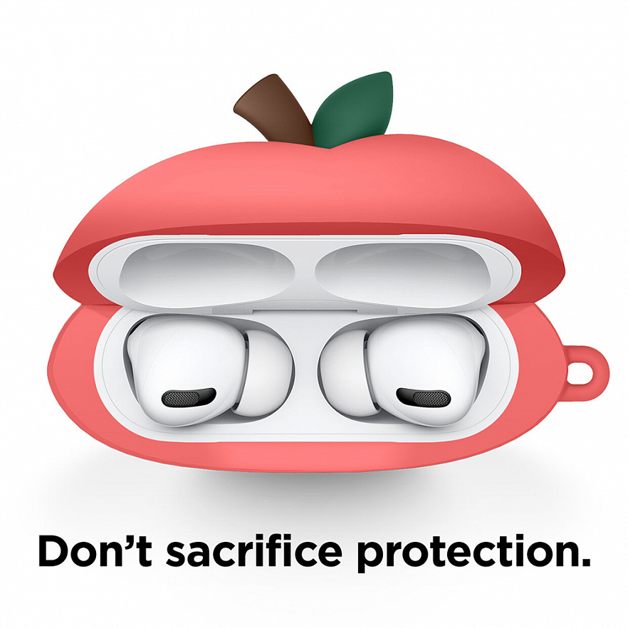 Чехол Elago Peach Case для AirPods Pro красный (Red)