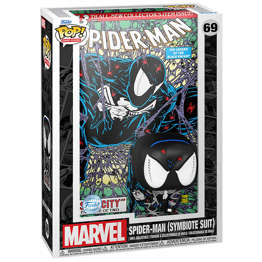 Фигурка Funko POP! Comic Covers Marvel Spider-Man Sub-City #1 Spider-Man(SymbioteSuit)(69)(Exc)85343