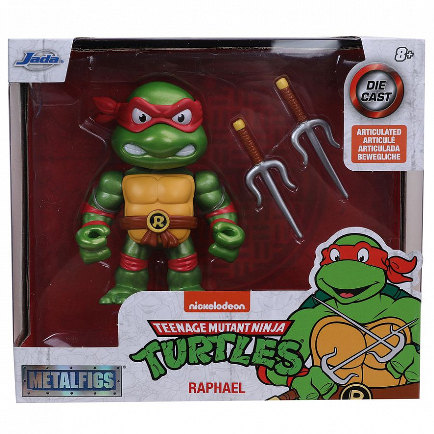 Фигурка Jada Toys Черепашки ниндзя 4" Raphael