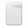 Подставка-кошелек для телефона MAGEASY Snap Stand Wallet снежный белый
