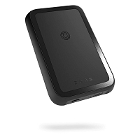 Внешний аккумулятор ZENS Magnetic wireless powerbank 4000 mAh со встроенной подставкой чёрный (ZEPP02M) 