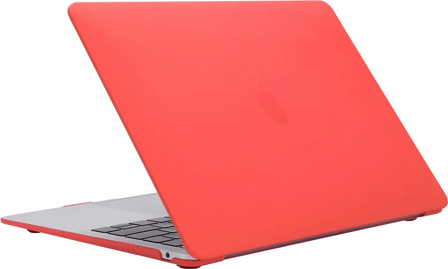 Чехол Crystal Case для MacBook Air 13" (2018-2021) коралловый