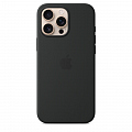 Чехол Apple MagSafe Silicone Case для iPhone 16 Pro Чёрный (Black)
