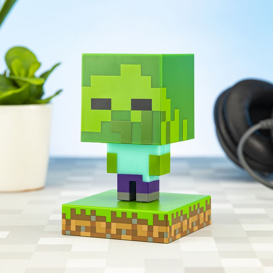 Светильник Minecraft Zombie Icon Light V2 PP6592MCFV2