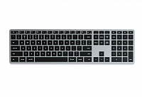 Беспроводная клавиатура Satechi Slim X3 Bluetooth Keyboard-RU. Раскладка - Русская. Цвет- Серый космос