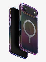 Чехол Uniq Iridescia для iPhone Air с Magsafe (голографический) разноцветный