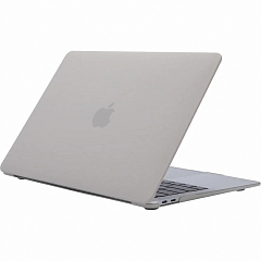 Чехол-накладка Crystal Case для MacBook Pro 16" 2019 пластиковый мокрый асфальт
