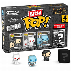 Набор фигурок Funko Bitty POP! Game of Thrones Jon Snow+Ghost+White Walker+Mystery (1 of 4)