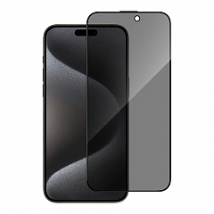 Защитное стекло BlueO для iPhone 16 Pro Anti-peep Black (приватное) + installer