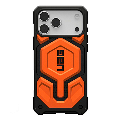 Чехол Uag Monarch Pro для iPhone 17 Pro Max c MagSafe оранжевый