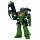 Фигурка Warhammer 40K Salamanders Intercessors Brother Tol'vak 1:18