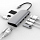 Мульти хаб HyperDrive POWER 9-in-1 USB-C Hub серый (HD30F-GRAY)